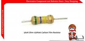 560 K Ohm 1/4Watt Carbon Film Resistor