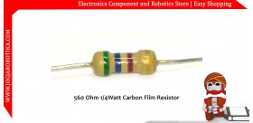 560 Ohm 1/4Watt Carbon Film Resistor