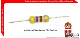 470 Ohm 1/4Watt Carbon Film Resistor