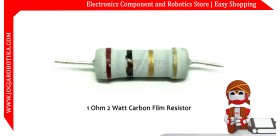 1 Ohm 2 Watt Carbon Film Resistor