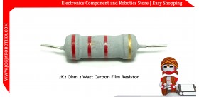 2K2 Ohm 2 Watt Carbon Film Resistor