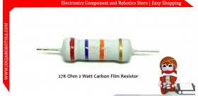 27K Ohm 2 Watt Carbon Film Resistor