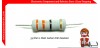 33 Ohm 2 Watt Carbon Film Resistor