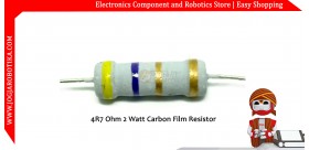 4R7 Ohm 2 Watt Carbon Film Resistor