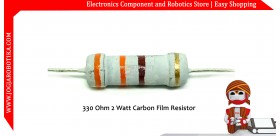 330 Ohm 2 Watt Carbon Film Resistor
