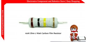100K Ohm 2 Watt Carbon Film Resistor