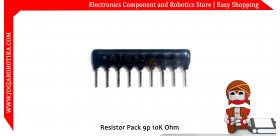 Resistor Pack 9p 10K Ohm
