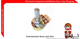 Potensiometer Mono 100K Ohm