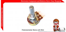 Potensiometer Mono 20K Ohm