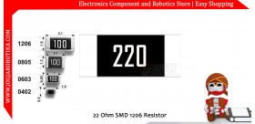 22 Ohm SMD 1206 Resistor