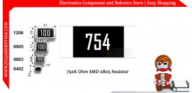 750K Ohm SMD0805 Resistor