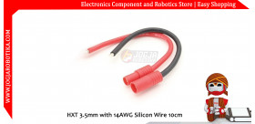 HXT 3.5mm with 14AWG Silicon Wire 10cm
