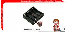 Box Baterai 4x Size AA