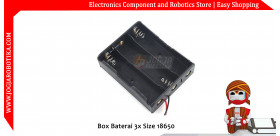 Box Baterai 3x Size 18650