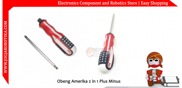 Obeng Amerika 2 in 1 Plus Minus