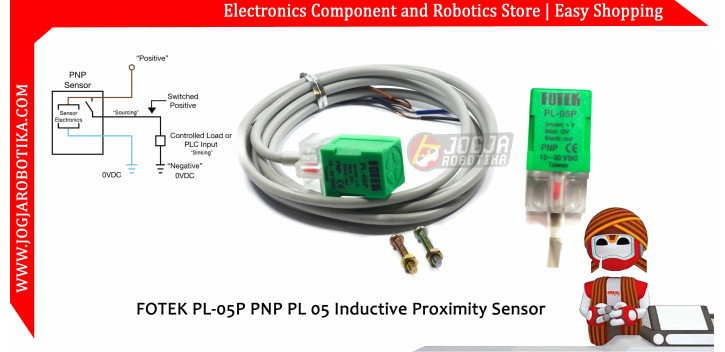FOTEK PL-05P PNP PL 05 Inductive Proximity Sensor