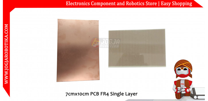 7cmx10cm PCB FR4 Single Layer