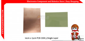 10cm x 15cm PCB CEM-3 Single Layer
