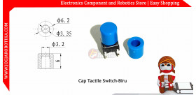 Cap Tactile Switch-Biru