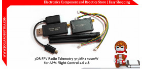 3DR FPV Radio Telemetry 915MHz 100mW for APM Flight Control 2.6 2.8