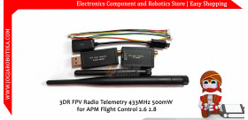 3DR FPV Radio Telemetry 433MHz 500mW for APM Flight Control 2.6 2.8