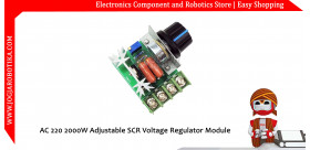 AC 220 2000W Adjustable SCR Voltage Regulator Module