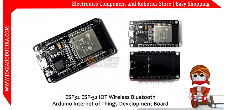ESP32 ESP-32 IOT Wireless Bluetooth Arduino Internet of Things Development Board