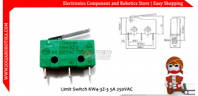 Limit Switch KW4-3Z-3 5A 250VAC