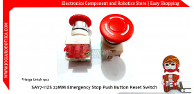 SAY7-11ZS 22MM Emergency Stop Push Button Reset Switch