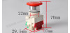 SAY7-11ZS 22MM Emergency Stop Push Button Reset Switch