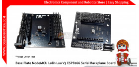 Base Plate NodeMCU Lolin Lua V3 ESP8266 Serial Backplane Board