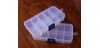 Kotak Box Storage Plastik Mini 10 Sekat Tempat Komponen / Obat / Kail Pancing / Mur Baut