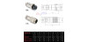 Aviation Plug GX16-2 16mm 2-Pin Butt Core Male Female Cable Connector