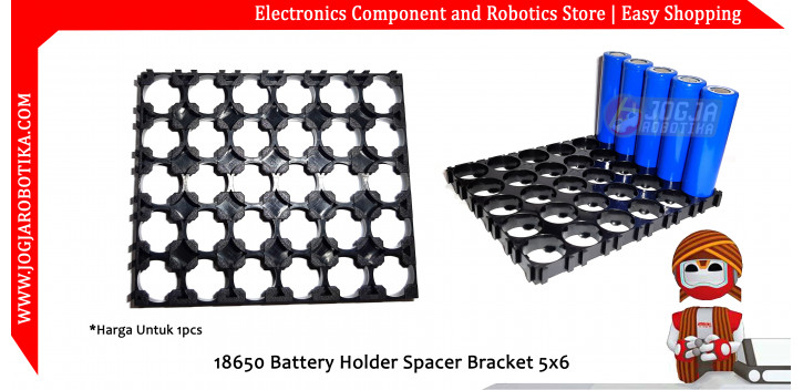 18650 Battery Holder Spacer Bracket 5x6