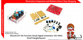 XR2206 DIY Kit Function Sinyal Signal Generator 1HZ-1MHZ Sine/Triangle/Square