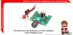 XH-A158 Ultra Clear Bluetooth 5.0 Power Amplifier Board PAM8403 2x5W