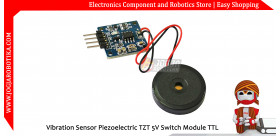 Vibration Sensor Piezoelectric TZT 5V Switch Module TTL