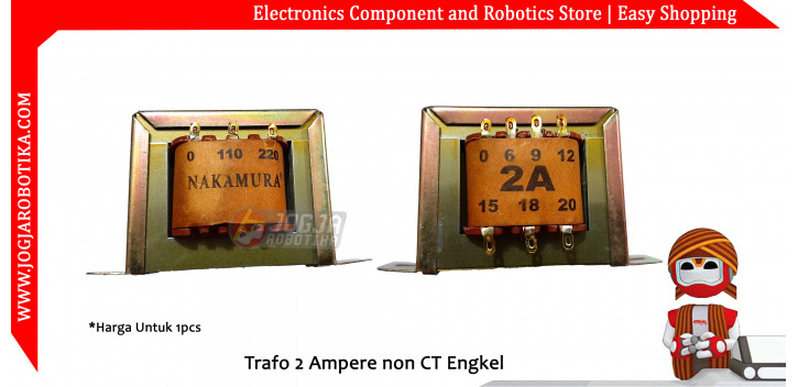 Trafo 2 Ampere non CT Engkel Transformator
