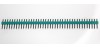 1x40 Pin Male Header Single Row (2.54 mm)-green