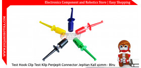 Test Hook Clip Test Klip Penjepit Connector Jepitan Kail 42mm - Biru