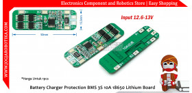 Battery Charger Protection BMS 3S 10A 18650 Lithium Board