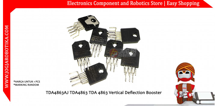 TDA4863AJ TDA4863 TDA 4863 Vertical Deflection Booster