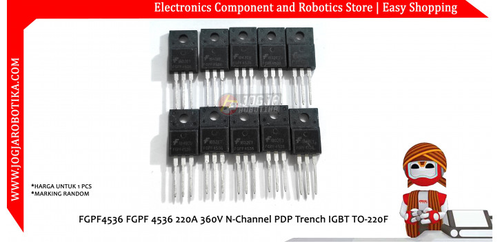 FGPF4536 FGPF 4536 220A 360V N-Channel PDP Trench IGBT TO-220F