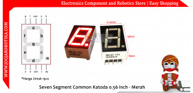 Seven Segment Common Katoda 0.56 inch