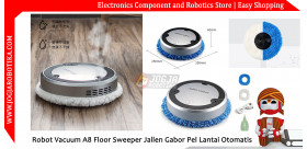 Robot Vacuum A8 Floor Sweeper Jallen Gabor Pel Lantai Otomatis