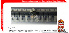 STP55NF06 P55NF06 55N06 50A 60V N-Channel MOSFET TO-220