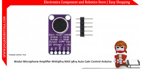 Modul Microphone Amplifier MAX9814 MAX 9814 Auto Gain Control Arduino