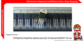 STP65NF06 P65NF06 65N06 60A 60V N-Channel MOSFET TO-220