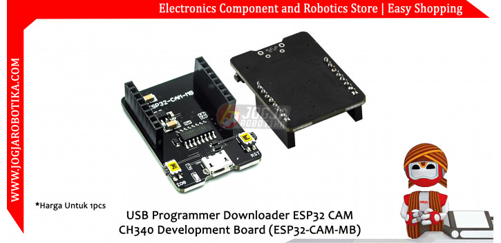 USB Programmer Downloader ESP32-CAM CH340 Development Board (ESP32-CAM-MB)