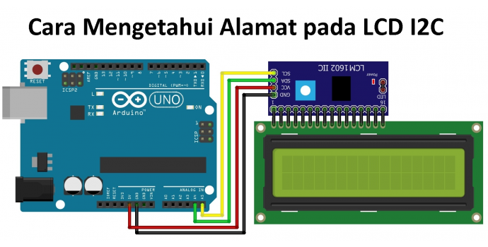 Cara Mengetahui Alamat pada LCD I2C - Jogjarobotika